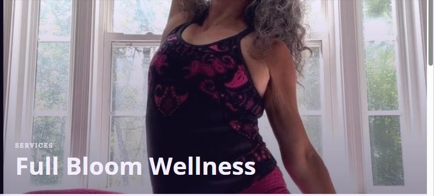 Terumi LaGuardia teaching yoga